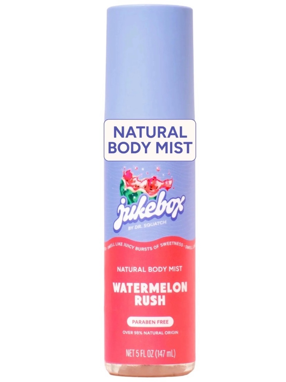 Jukebox Watermelon Rush Natural Body Mist